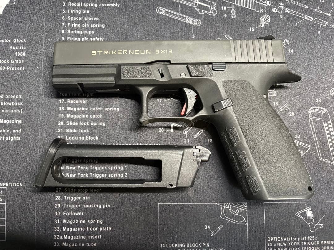 STRIKERNEUN co2ハンドガン　ホルスターセット