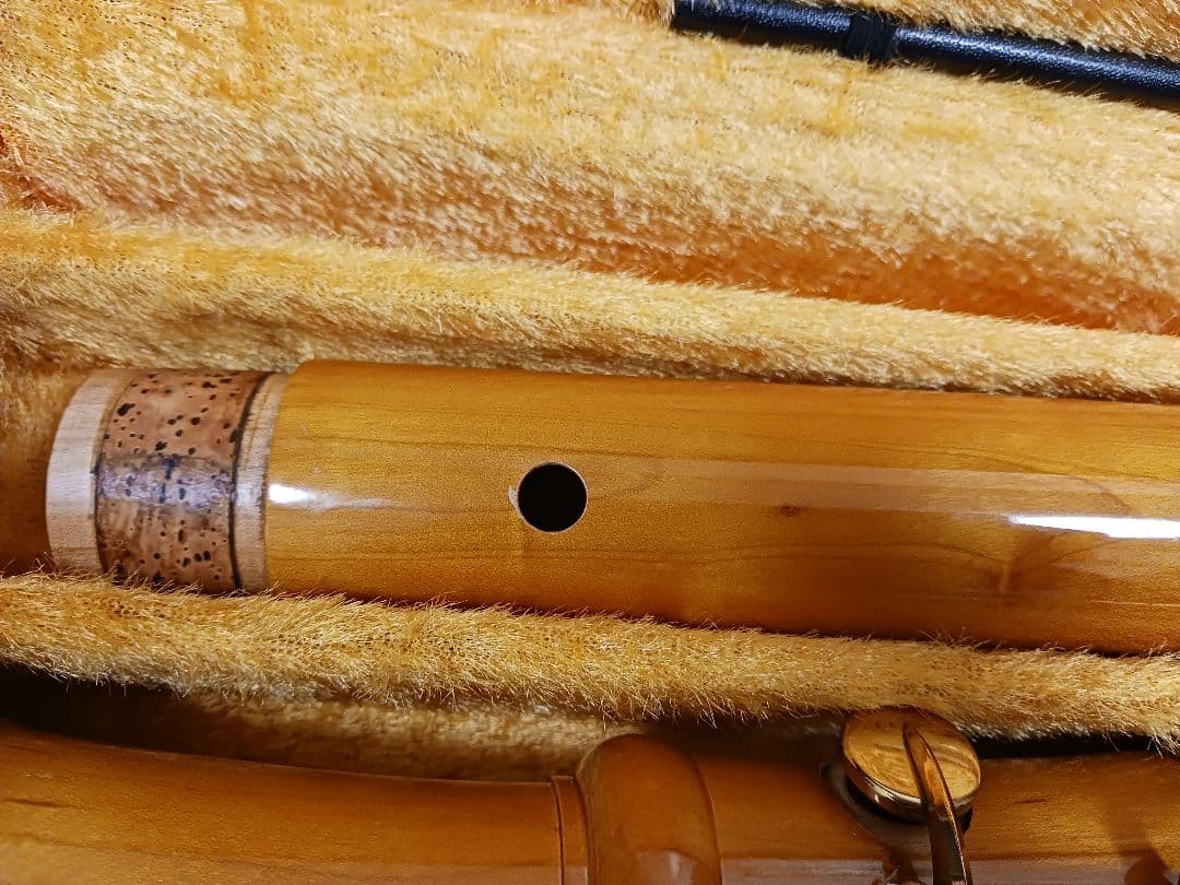 全音 バスリコーダー 5400B　メイプル 2023年8月にメーカーメンテ済