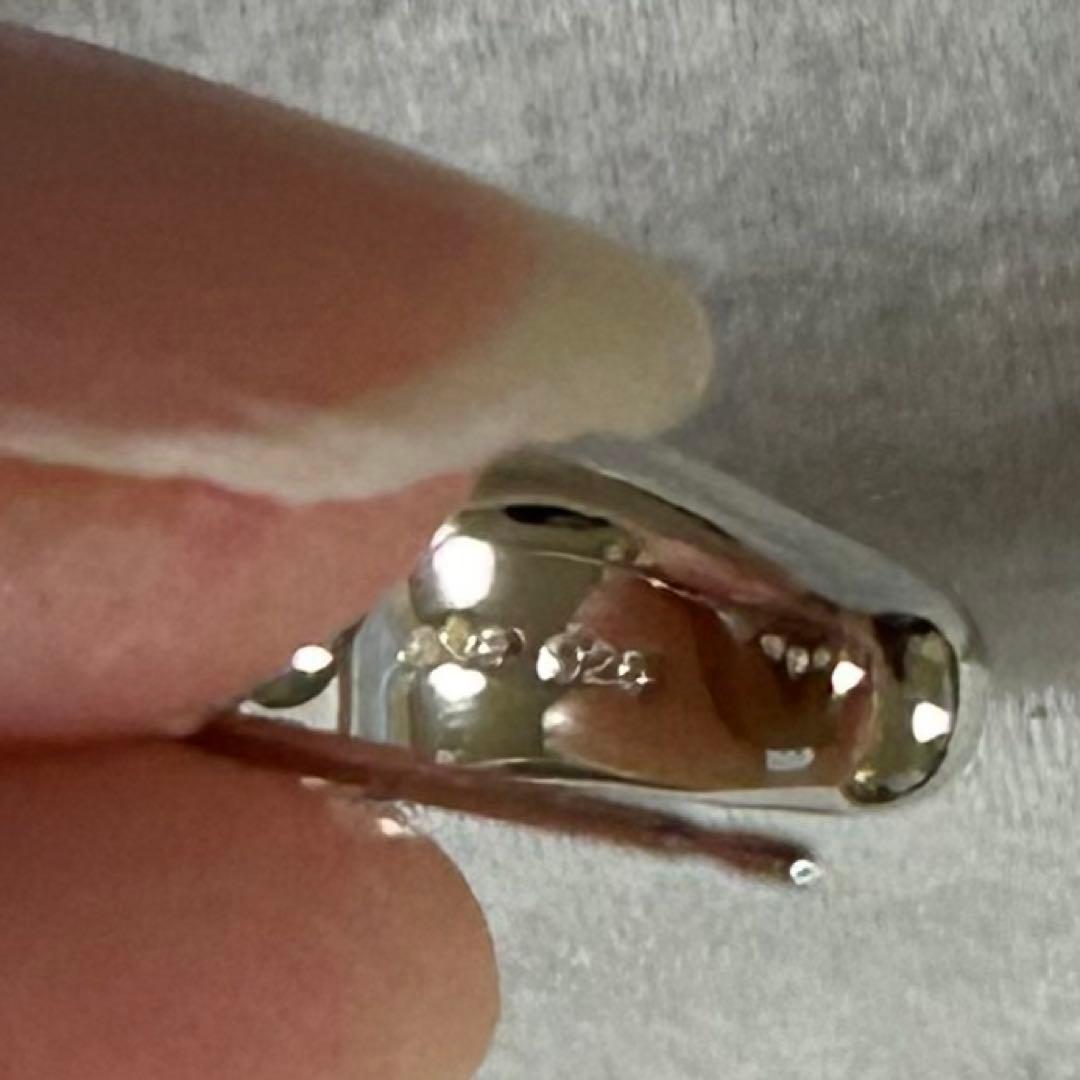 極美品　ete 現行品　ドロップピアス　プラチナコーティング　SV925 K18