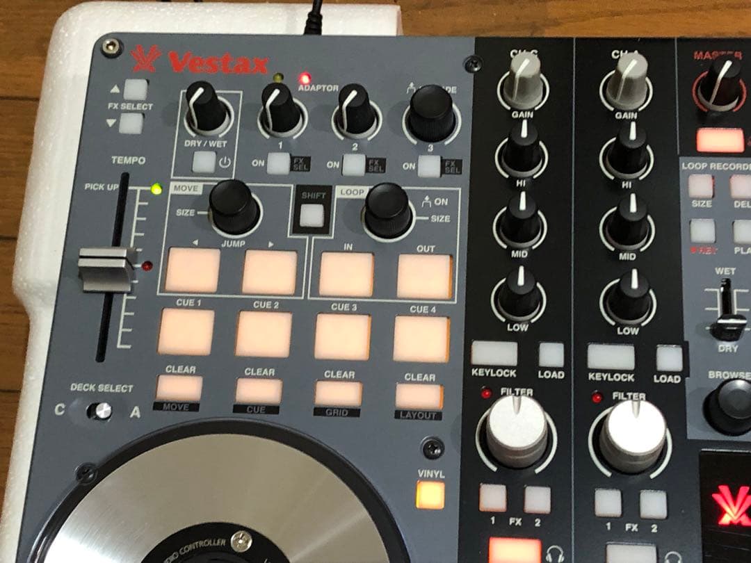 Vestax VCI-400TR DJコントローラー　新品-名機