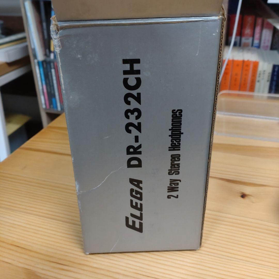 エレガ elega　dr 232ch　ステレオヘッドフォン　レトロ
