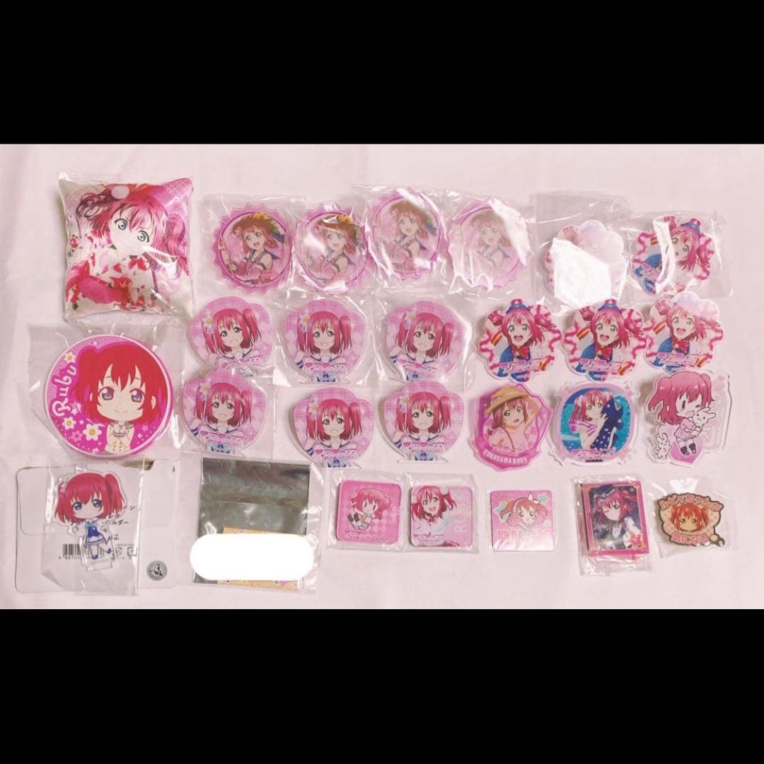 ラブライブ Aqours 黒澤ルビィ 缶バッジ ラバスト まとめ