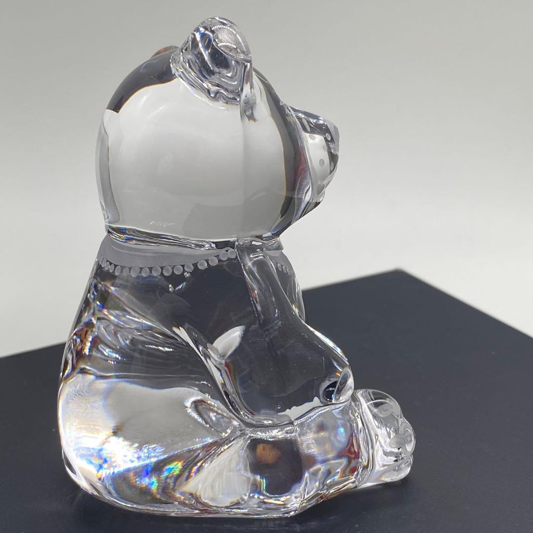 箱付き　MEISSEN マイセン　クリスタル　置物　クマ　ベアー　no.103