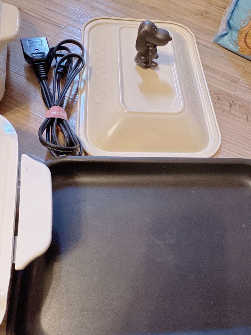 BRUNO コンパクトホットプレート BOE070 スヌーピー