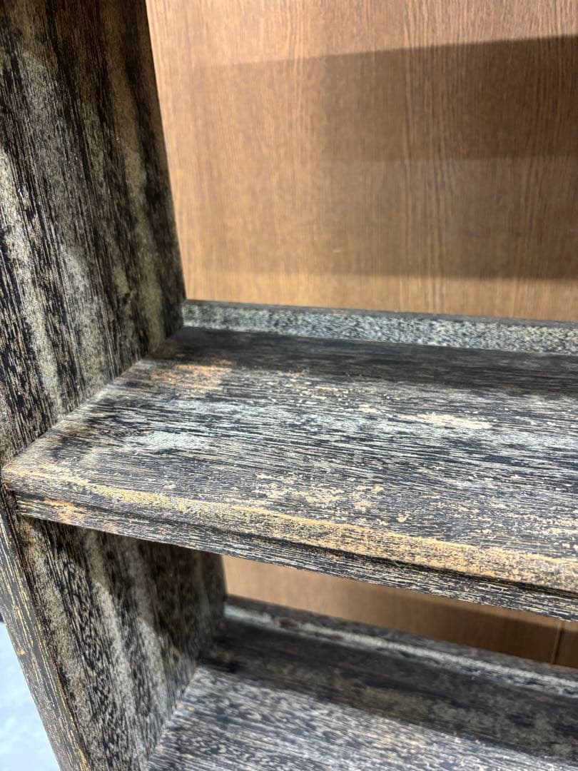 木製 5段ラック 本棚 ヴィンテージ レトロ 古道具 レトロ インテリア