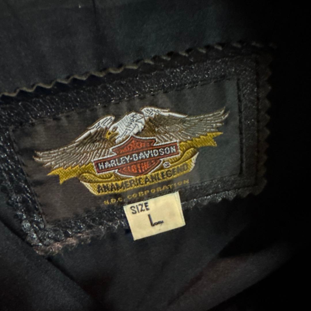 Σさま価格変更済　Harley-Davidson シングルライダースジャケット