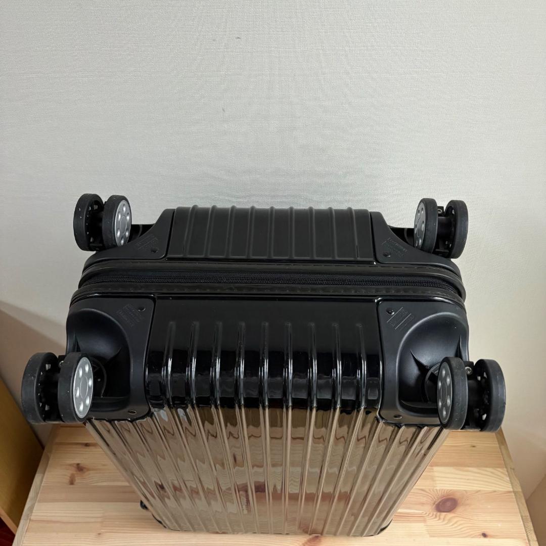 美品　RIMOWA SALSA DELUXE 58L BLACK キャリーケース