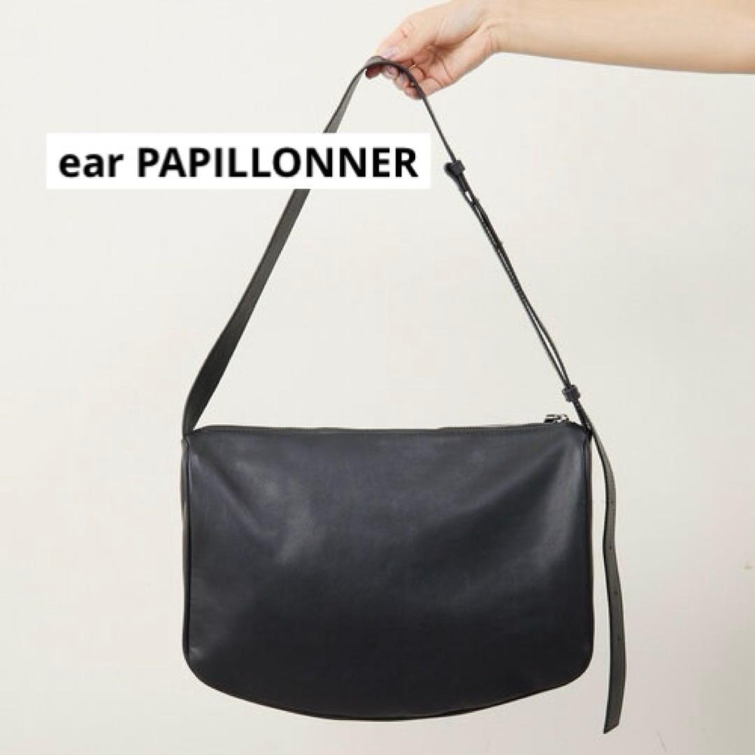 イアパピヨネ スワローマチショルダーバッグ ブラック