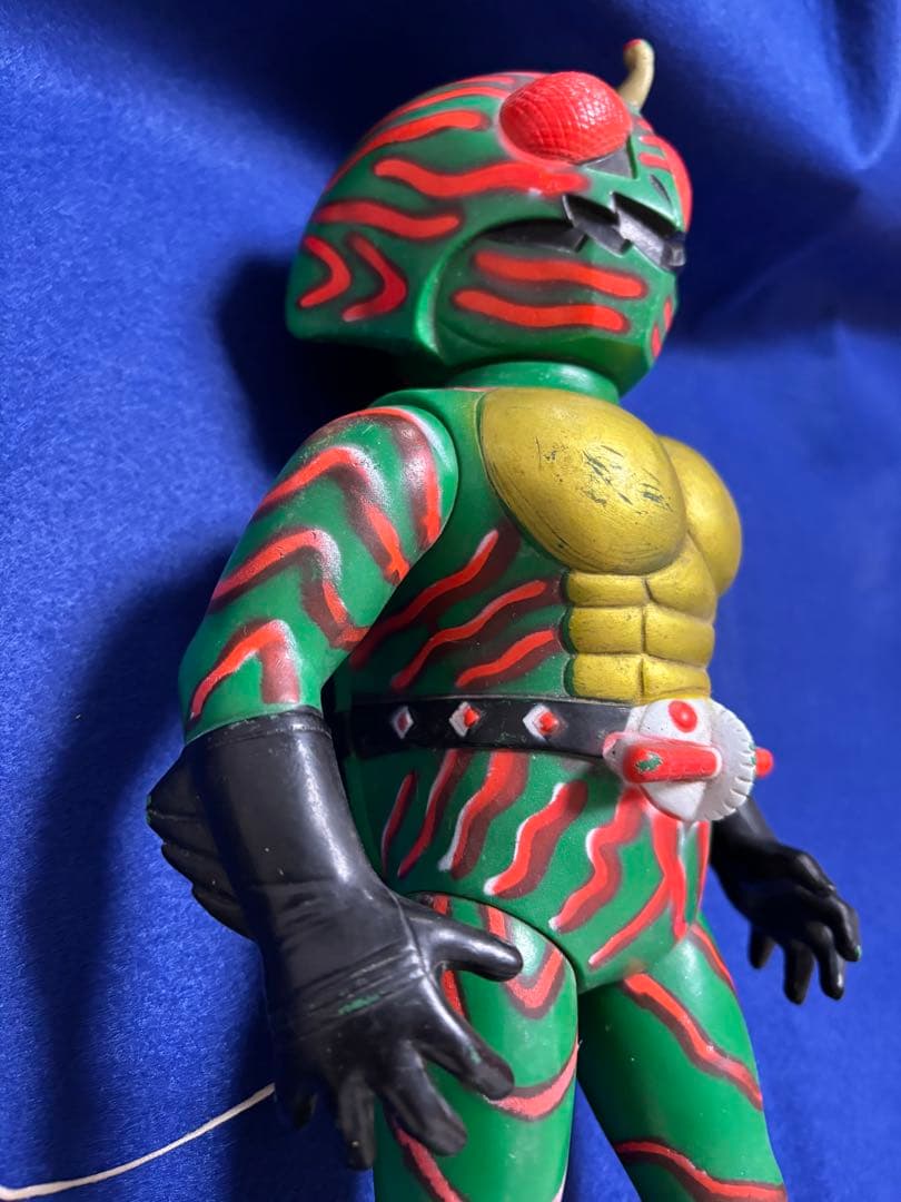 と*ち様 希少　増田屋（マスダヤ）製の仮面ライダーアマゾンのトーキング人形（ソフ