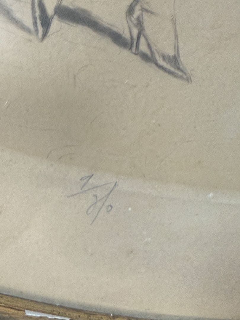 ルイ・イカール　Louis Icart エッチング　サイン入り1931　女性像