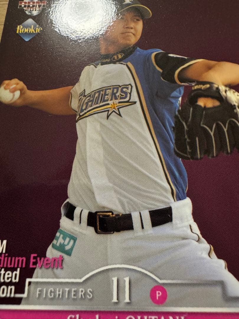 BBM 2013 大谷翔平 スタジアムイベント プロモーションカード ルーキー