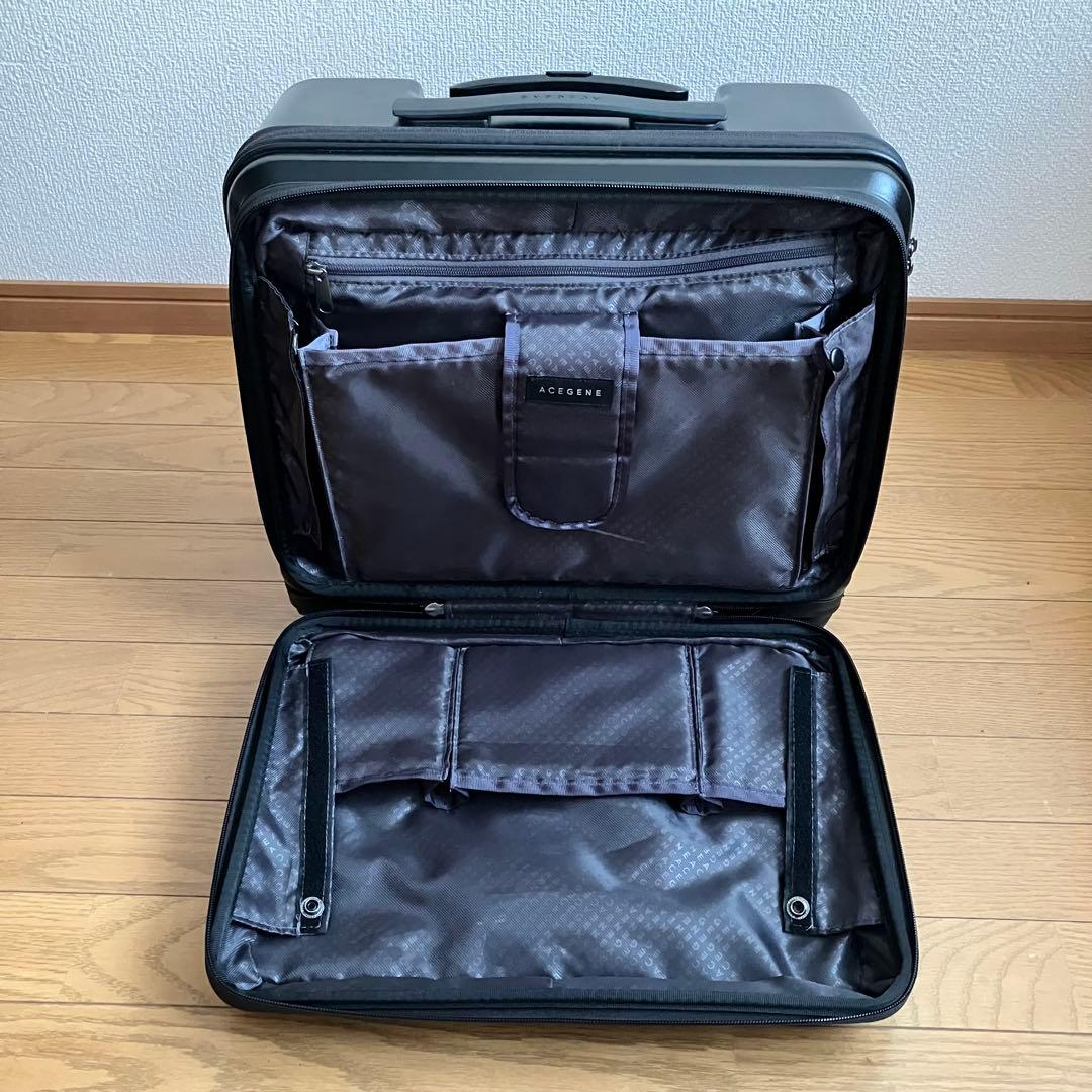 ace.GENEキャリーケース　ブラック