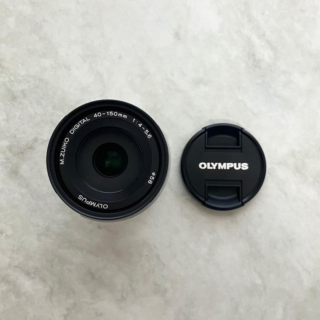 オリンパス　望遠ズームレンズ　DIGITAL 40-150mm ケース付き