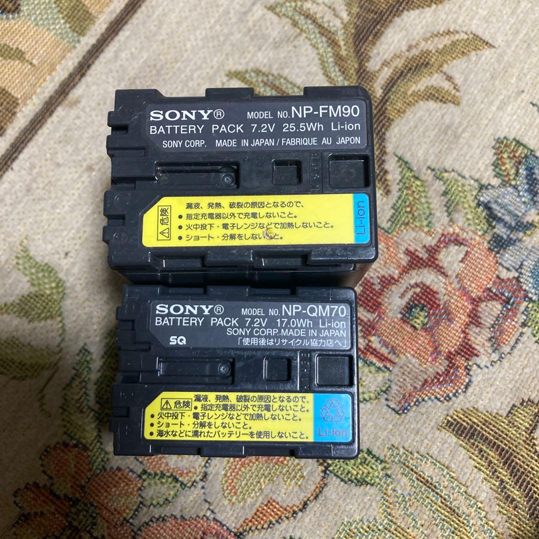 SonyDCR-PC300K 大容量バッテリー2個AC-SQ950、ワイコン付