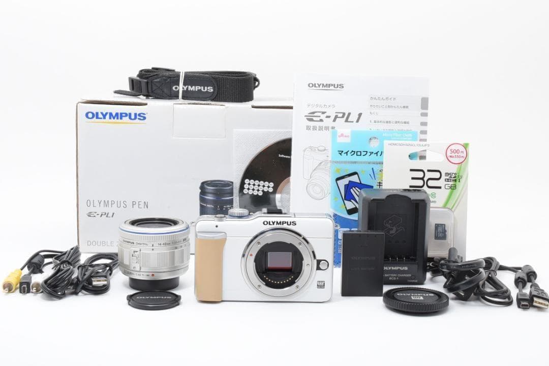 ■美品■ オリンパス　OLYMPUS PEN E-PL1 レンズキット
