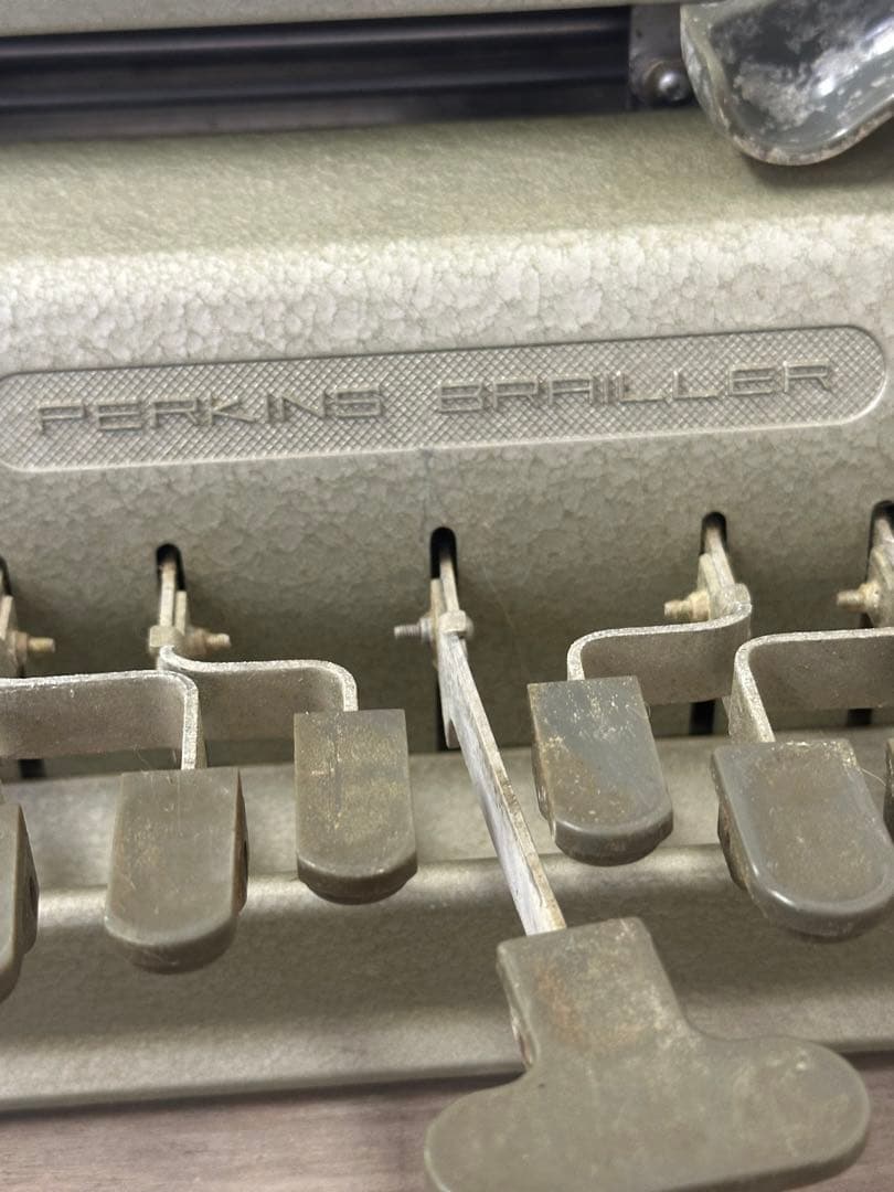 レア品！PERKINS BRAILLER 点字タイプライター