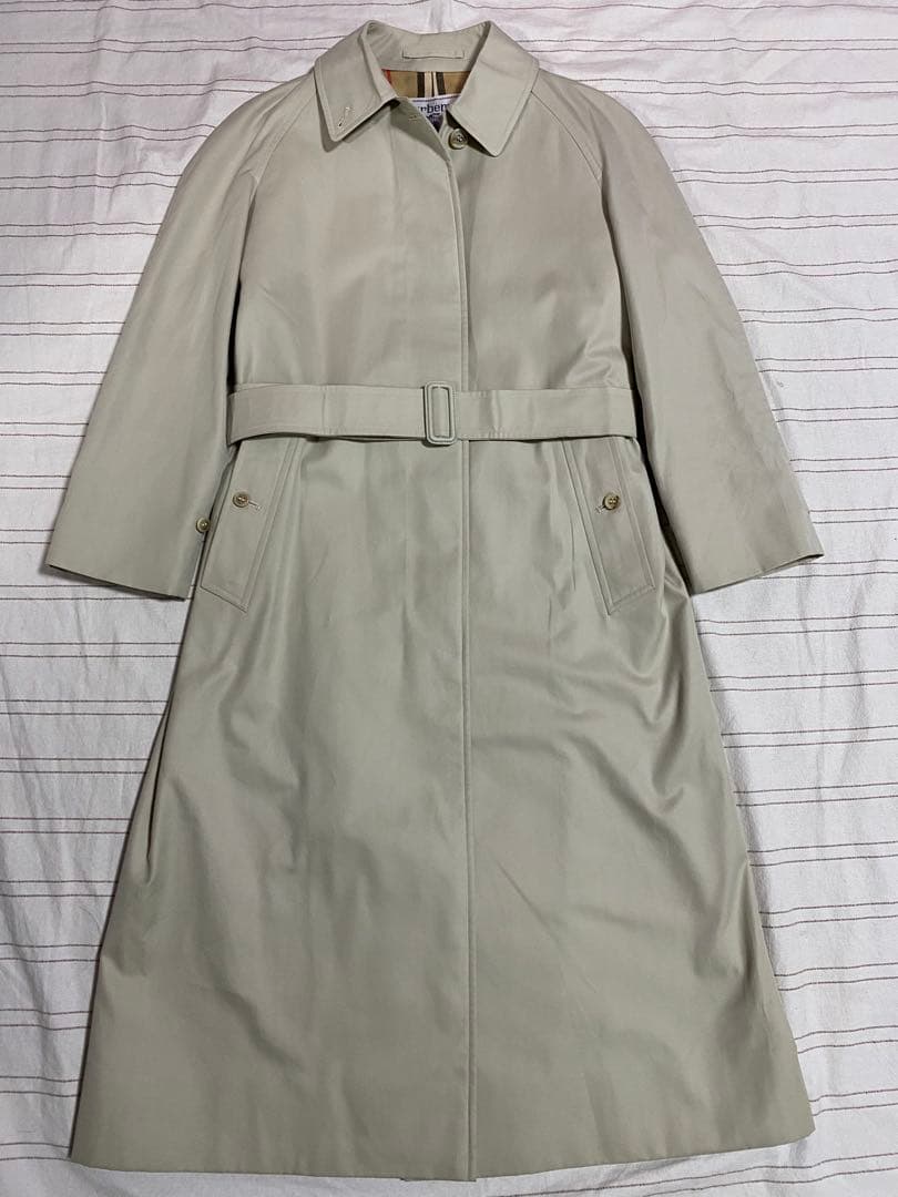 Burberrys'◆バーバリー◆レディースステンカラーコート　ヴィンテージ