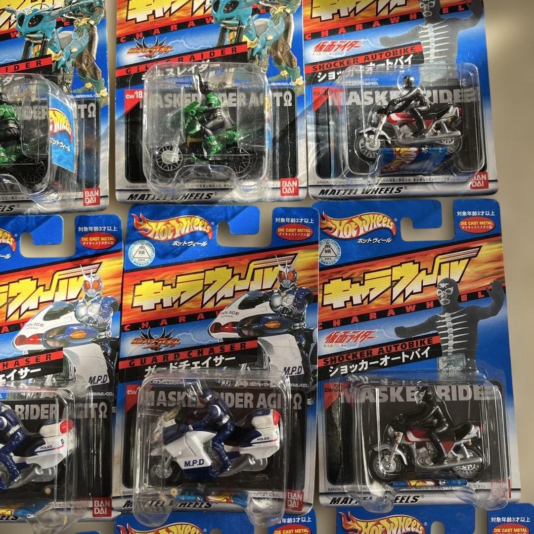 ⚠️未開封デッドストック　ホットウィール　キャラウィール　キカイダー　仮面ライダー