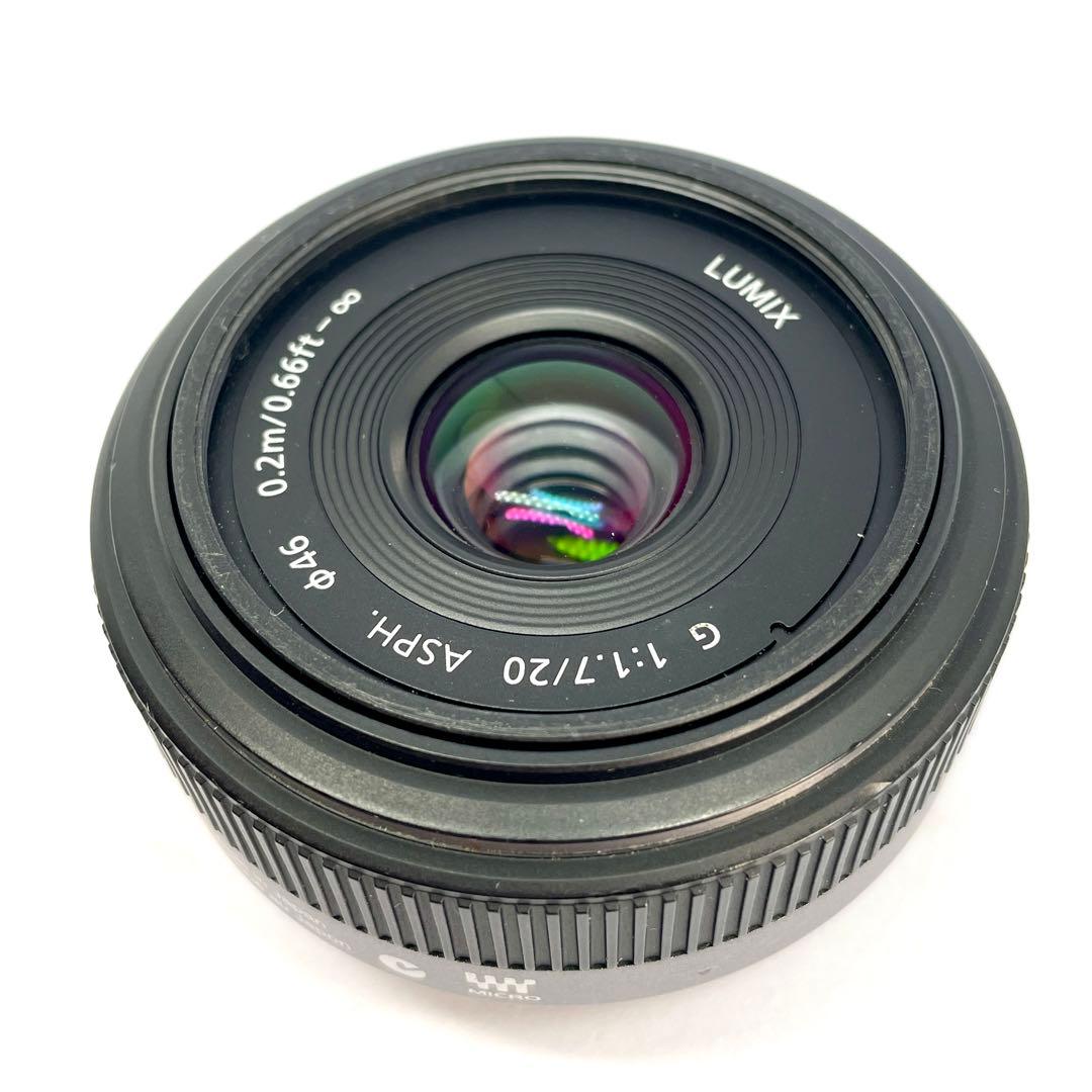【美品】Panasonic Lumix G 20mm F1.7 H-H020
