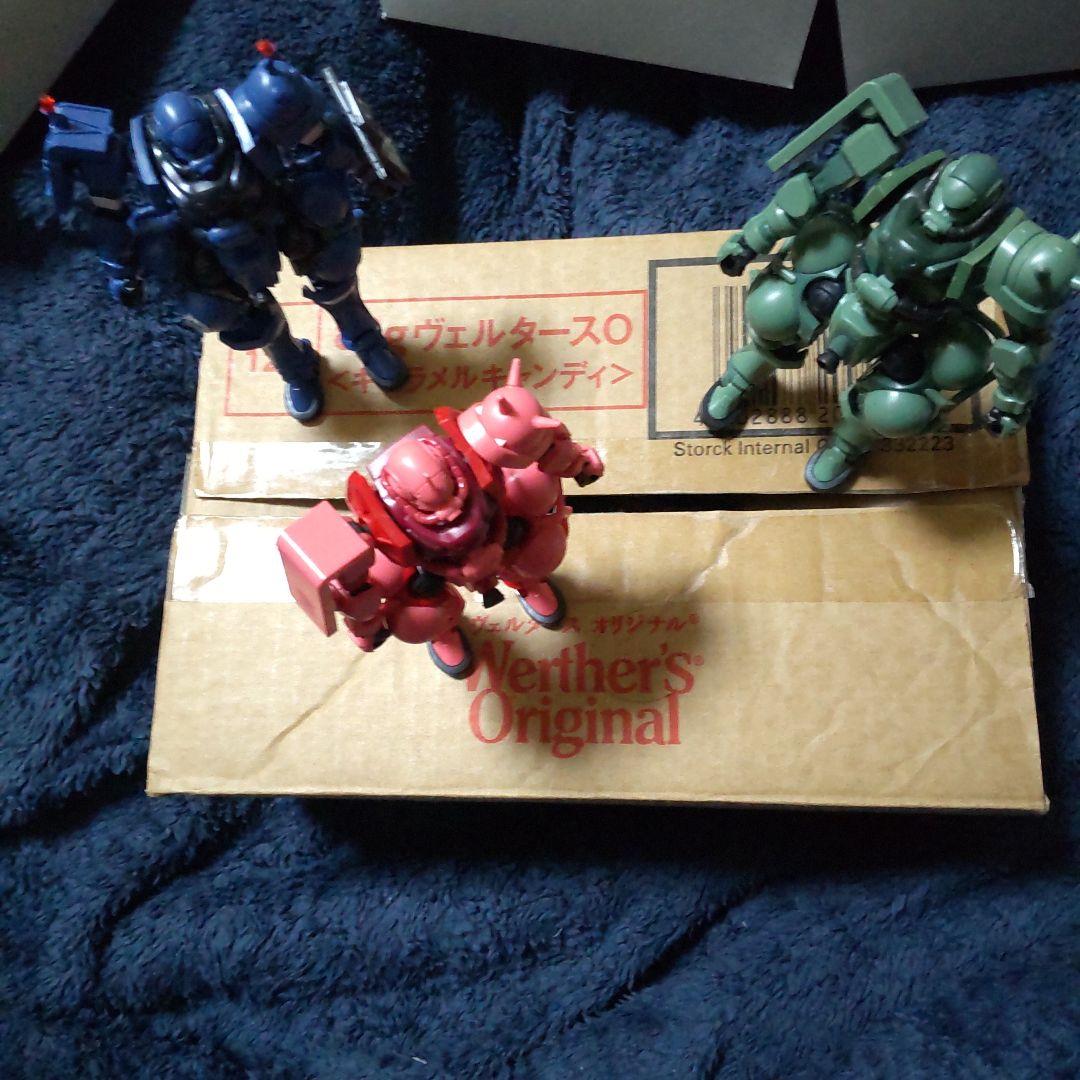 HG GQ ザク3体セット