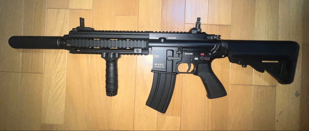 【美品】東京マルイ HK416D DEVGRUカスタム バッテリー付き