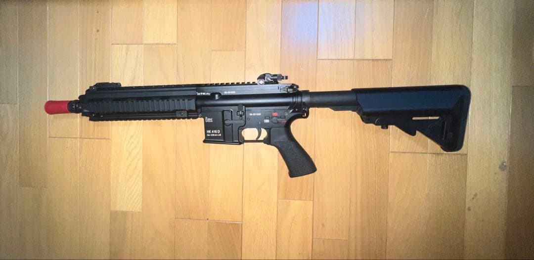 【美品】東京マルイ HK416D DEVGRUカスタム バッテリー付き