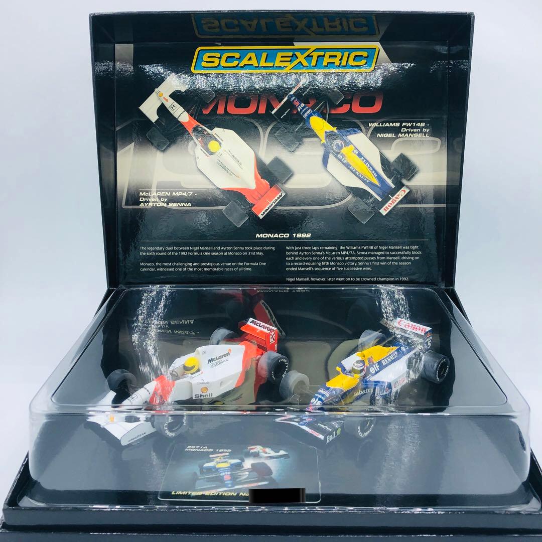 自動車 SCALEXTRIC C2971A F1 Monaco 1992 Box Set
