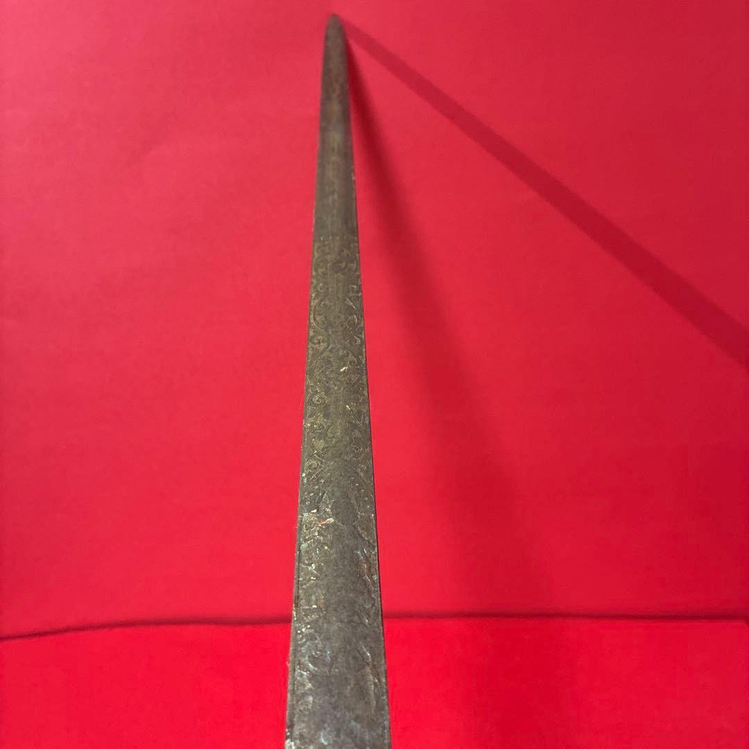 時代物100年以上前アンティークショートソード　剣　洋刀模造刀骨董置物ブロカント