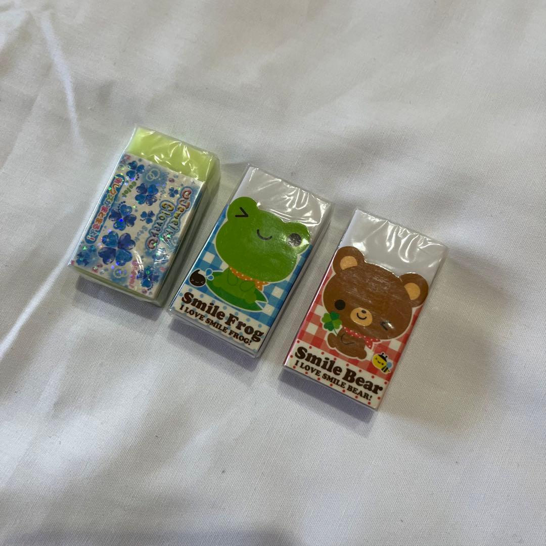 クーリア　平成レトロ　メモ帳　消しゴム　CottonUsachan ミニメモ