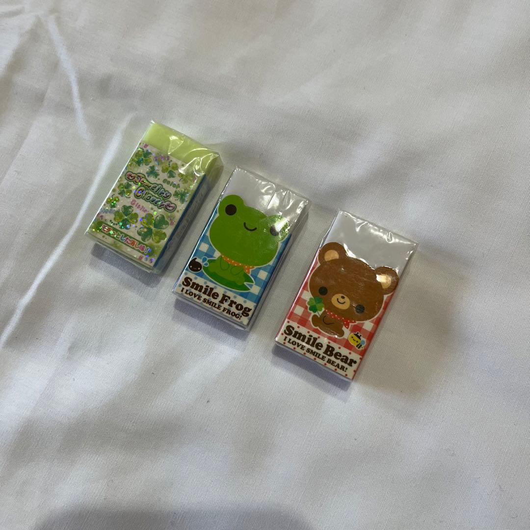 クーリア　平成レトロ　メモ帳　消しゴム　CottonUsachan ミニメモ