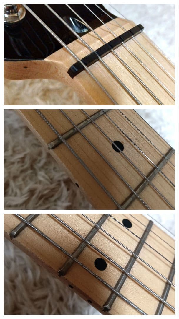 Bacchus GRACE-ATS バッカス エレキギター トレモロアーム 黒