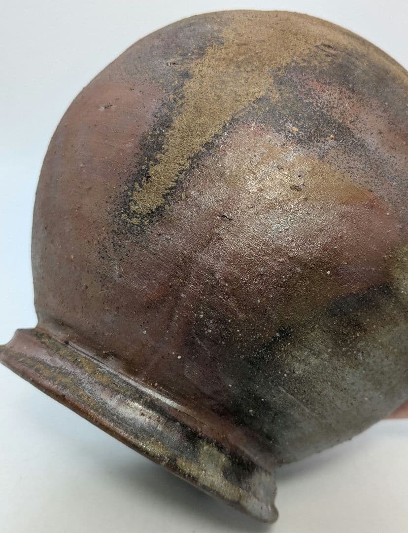 伝統工芸士 豊福寛 備前焼 水指B 共箱共布栞 茶道具 茶器 食器 抹茶 水差し