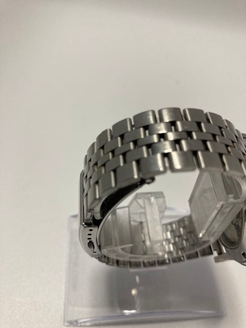 稼働済ハミルトンカーキ 9721B 自動巻きシルバ文字盤メンズ腕時計腕周16cm