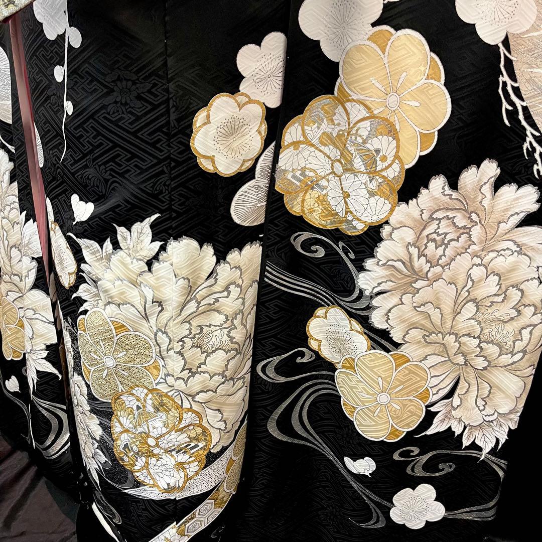 振袖フルセット■オーダー仕立て付き■新作■黒地■振袖一式■成人式