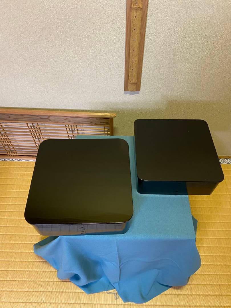 【本日限定】茶道具/炭手前 神御敷 一双 炭斗 炭取り 一閑塗り