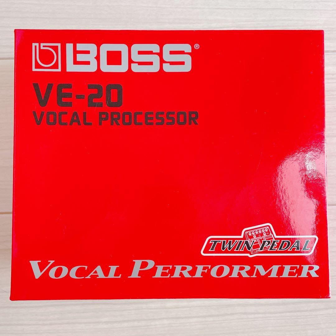 【美品】BOSS VE-20 ボーカルエフェクター　(ACアダプター付属)