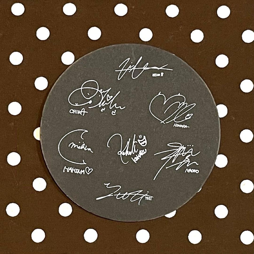 サイン入りHANA コースター