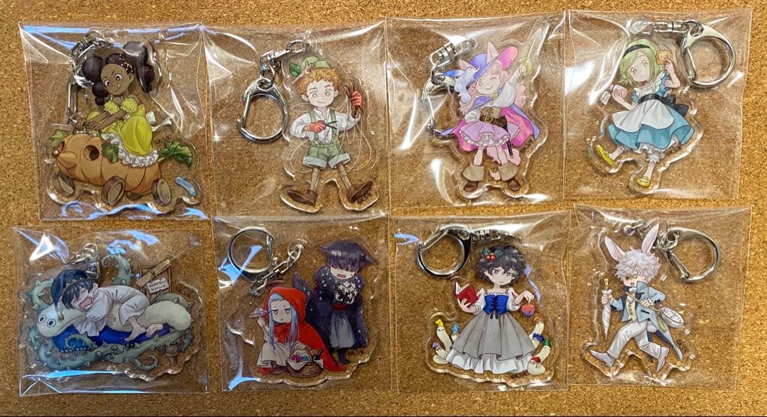 とんがり帽子のアトリエ　おとぎ話アクリルチャームコレクション　ココ　キーフリー
