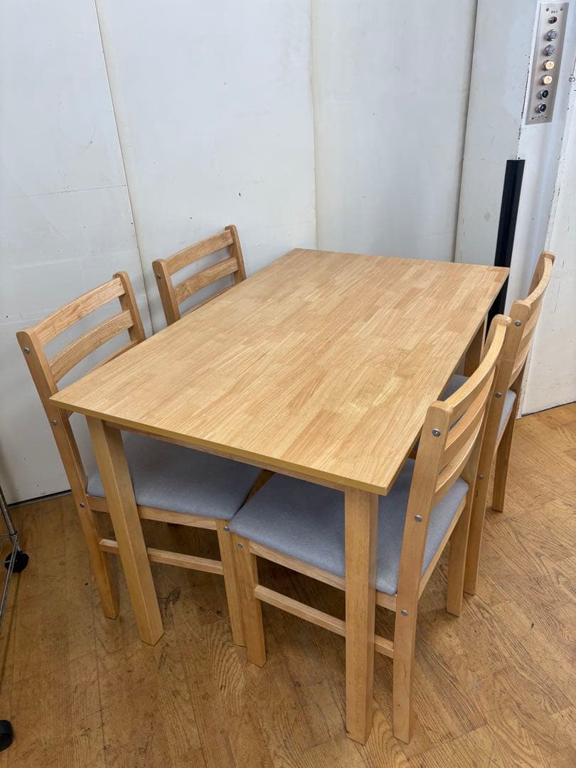 M033ダイニング5点セット 幅1100mm 木製