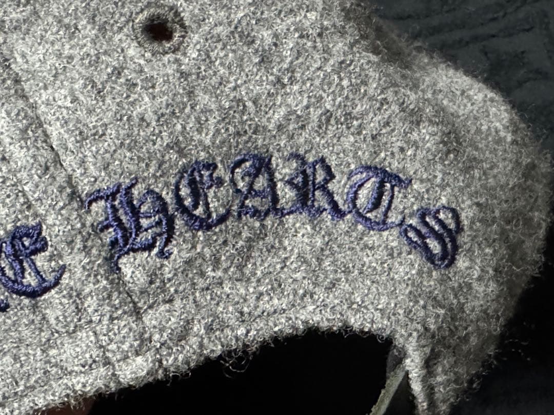 【Rinkan 鑑定済】クロムハーツ ウール キャップ クロスパッチ セメタリー