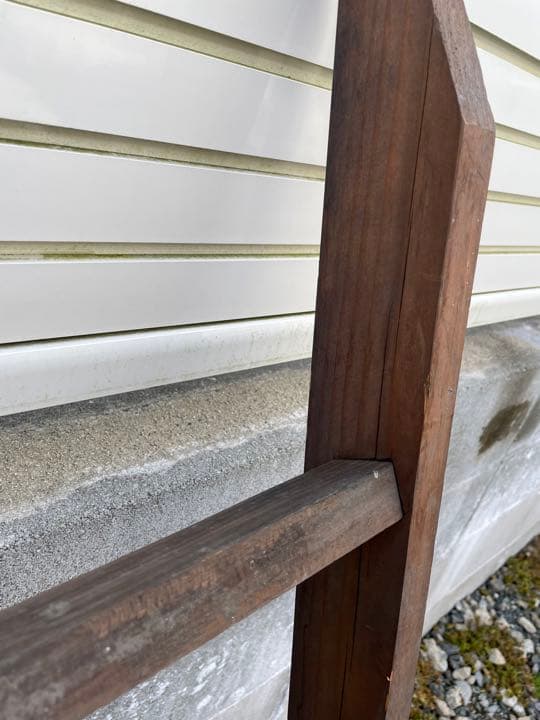 古材 ビンテージ梯子 はしご 古道具当時物 アンティーク インテリアディスプレイ