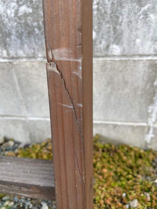 古材 ビンテージ梯子 はしご 古道具当時物 アンティーク インテリアディスプレイ