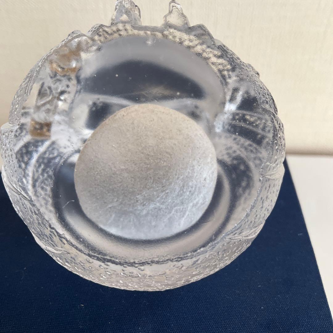 中国　水晶布袋鼻煙壷