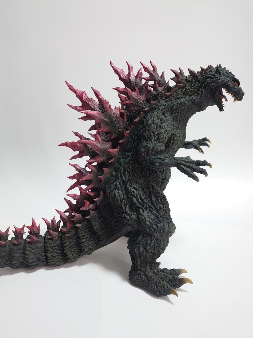 ゴジラ2000 ミレニアム ひな形レプリカ ソフビ メタリックレッドバージョン