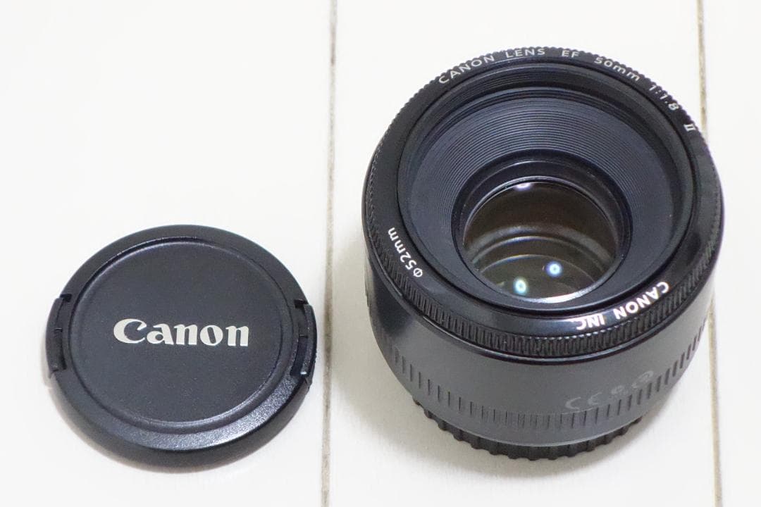 概ね良品 明るい 単焦点レンズ EF 50mm F1.8 II Canon