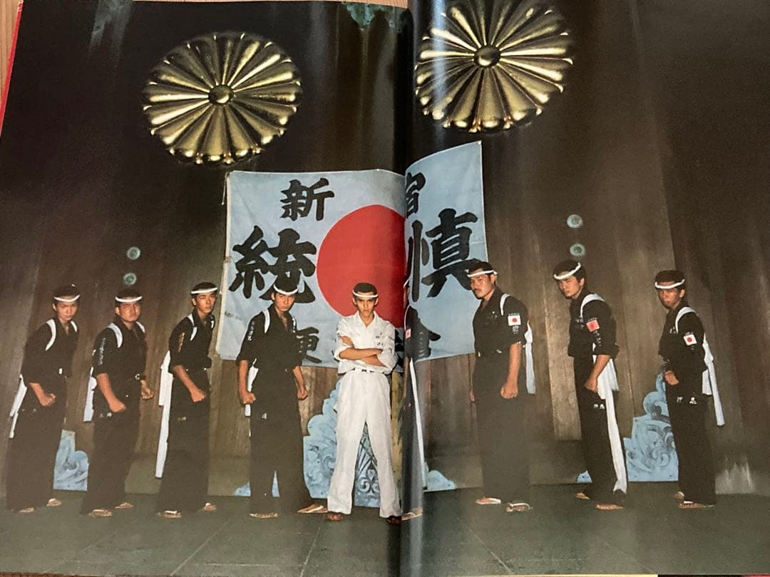 ◆爆走烈士伝◆ステッカー付その①乱舞龍神會統慎鶴見死天王