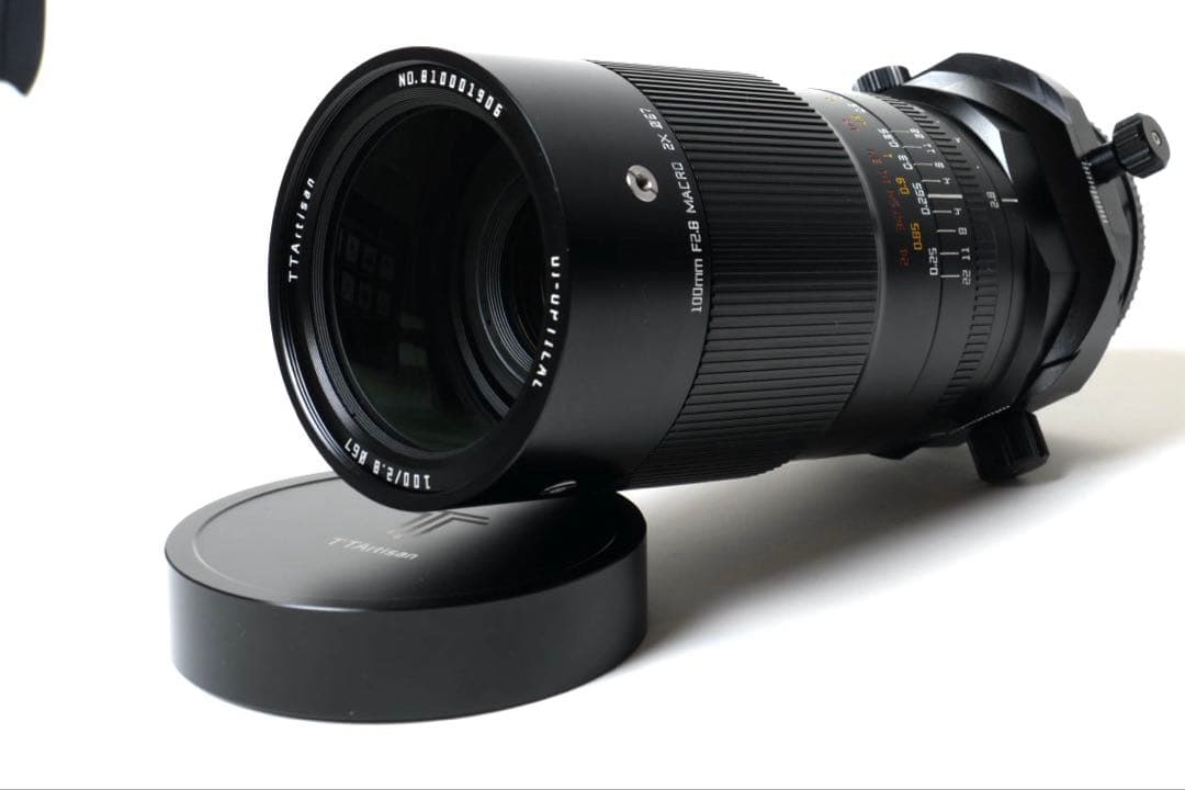 【美品】TTArtisan 100mm F2.8 2X マクロ シフトレンズ