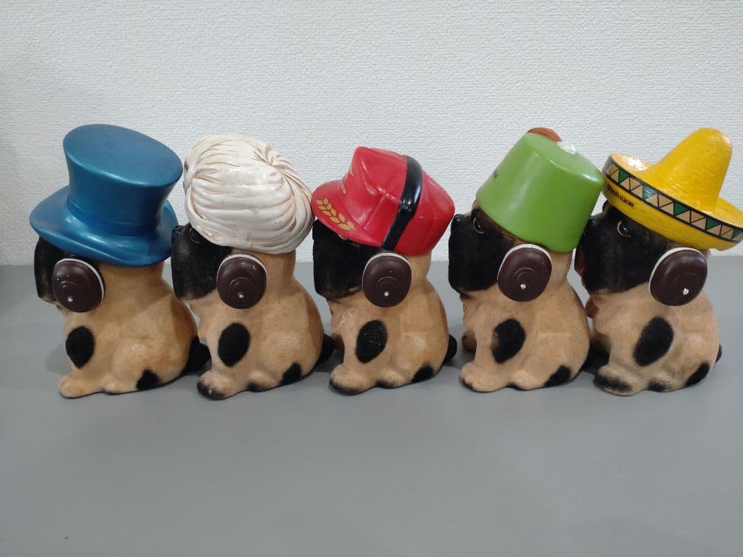 Technics テクニクス ブルドッグ 非売品 5体セット ノベルティ