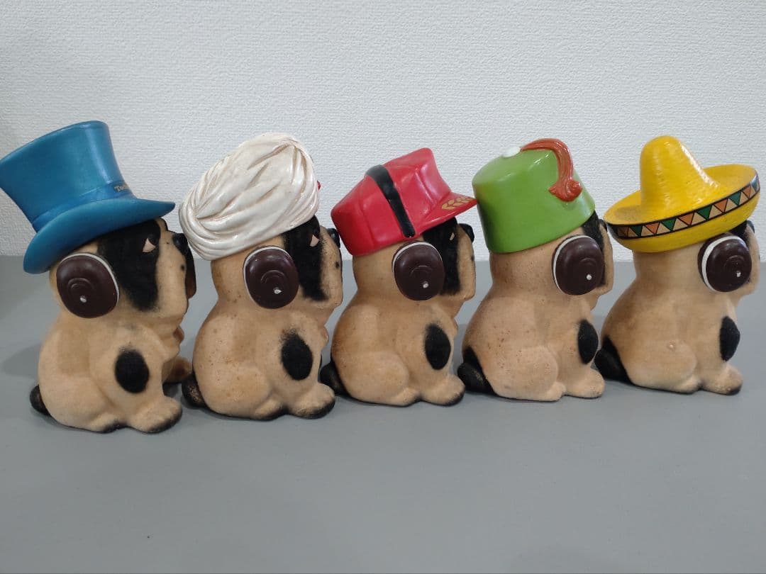 Technics テクニクス ブルドッグ 非売品 5体セット ノベルティ