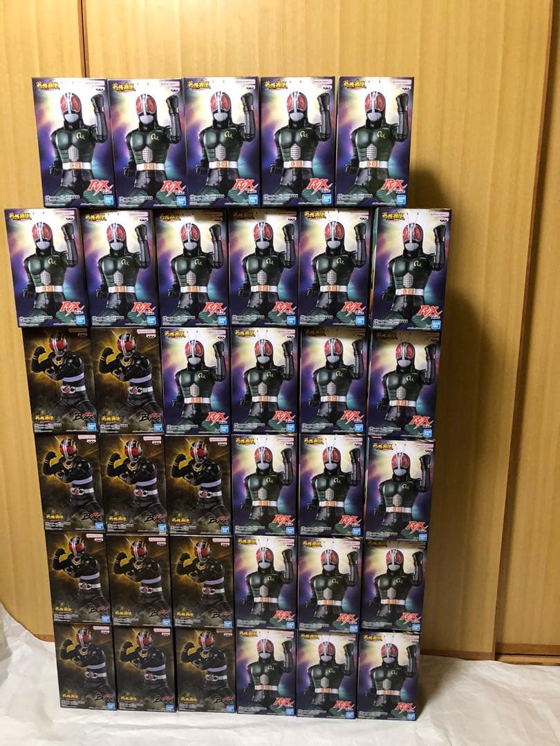 英雄勇像 仮面ライダー BLACK 11体 RX 24体 35体セット